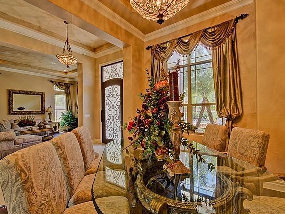Dining RM Iron Front Door