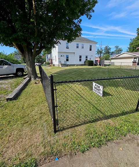 Fence from tree