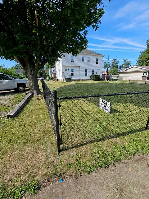 Fence from tree