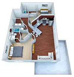 Floor plan Legacy - 2H