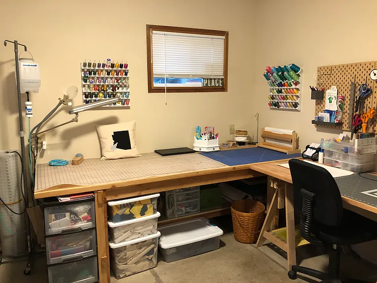 Inside the studio!
