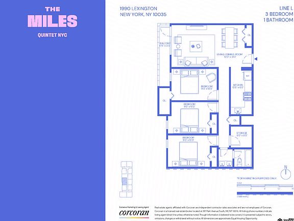 2nd image of 1990 Lexington Ave APT 4L
