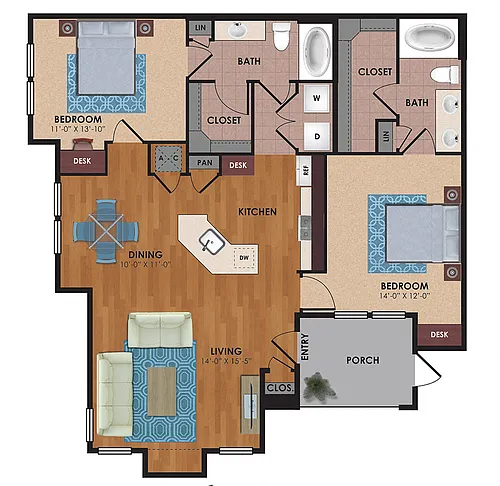 Floor plan Tyler