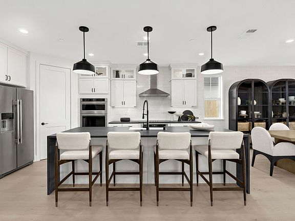 Bright kitchen with abundant cabinet space