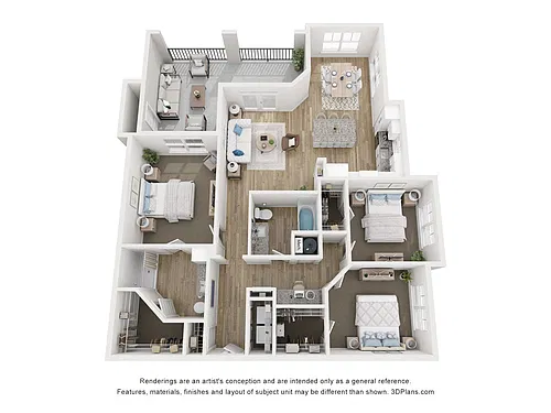 Floor plan C1