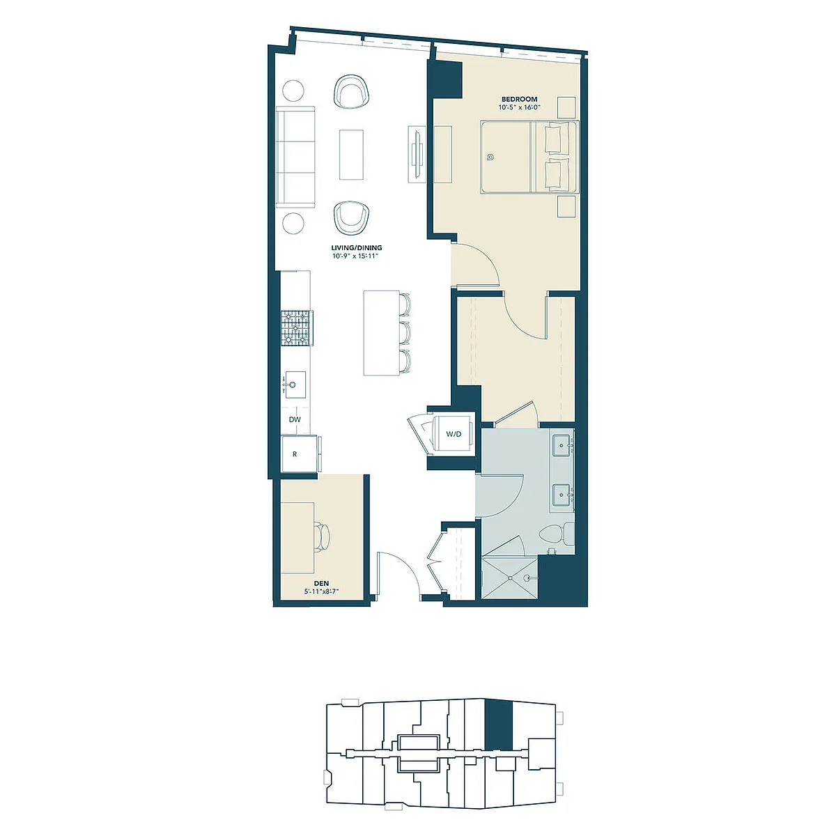 Floor plan A8d