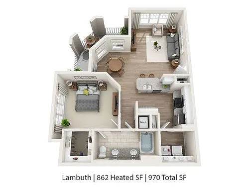 Floor plan Lambuth