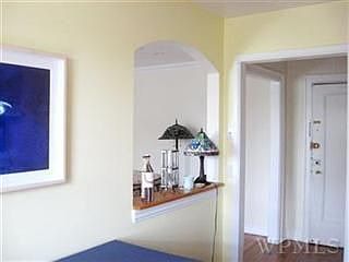 Kitchen to living area pass thru