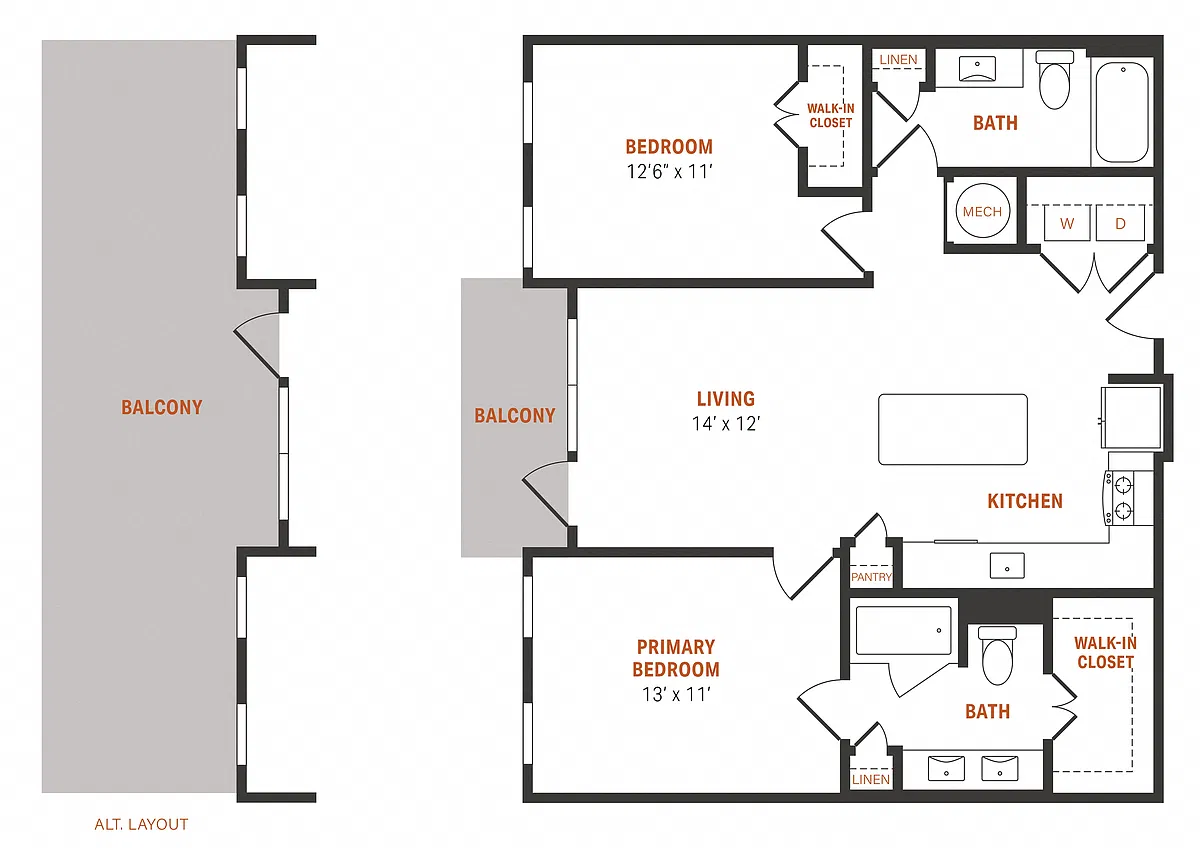 Floor plan B1