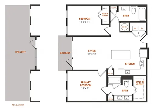 Floor plan B1