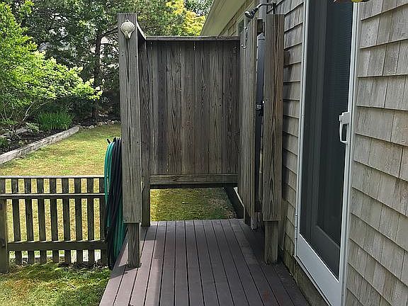 Outdoor shower 