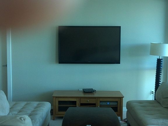Living Room; 60 inch TV