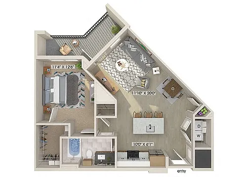 Floor plan A03