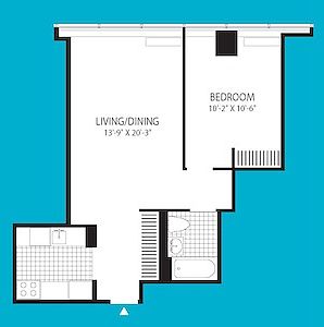 1st image of 200 Water St APT 2614