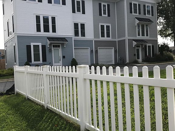 Townhome is located on the left.