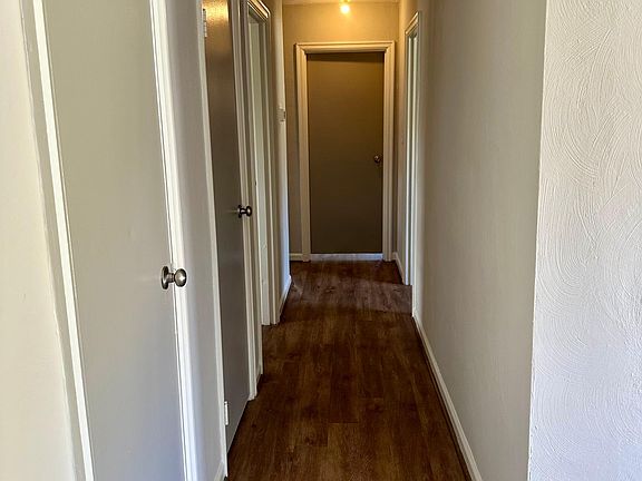 Hall with coat closet & linen closet
