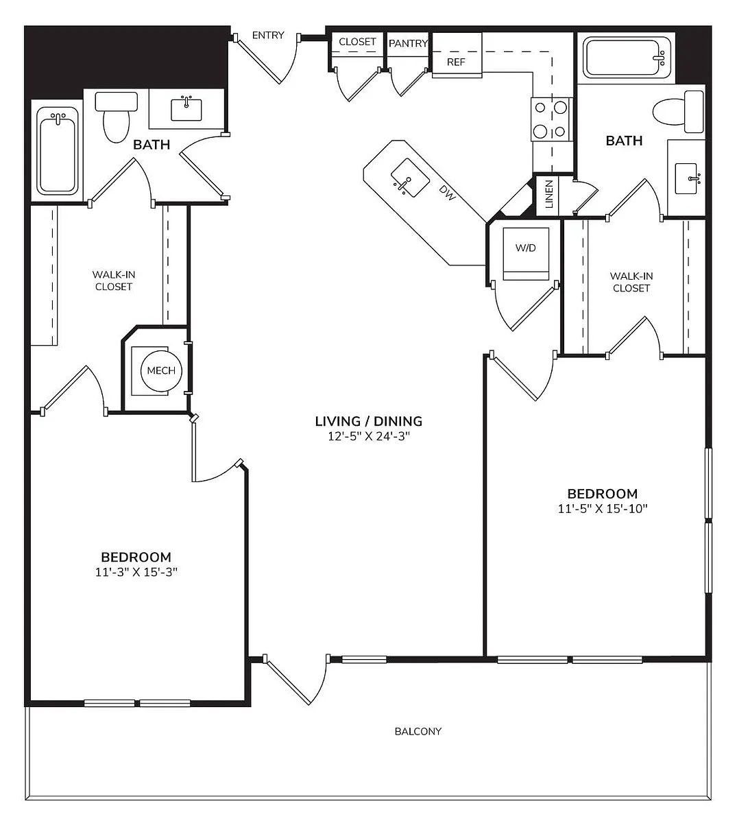 Floor plan B22