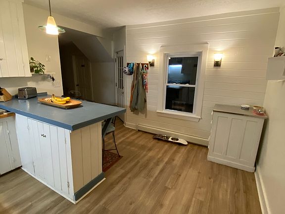 Kitchen looking towards the front door