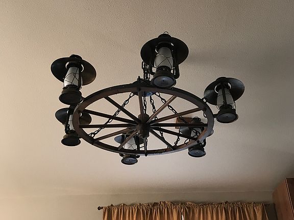 Wooden  chandelier 