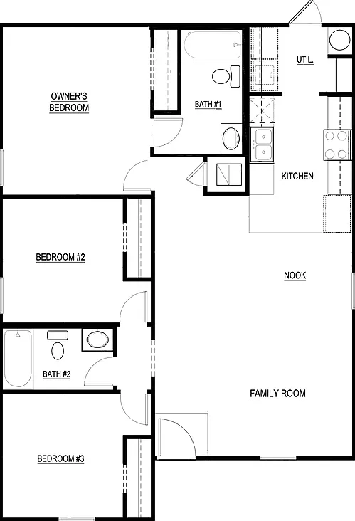 3 bed, 2.0 bath, 1090 sqft, $1,399 — Photo 4