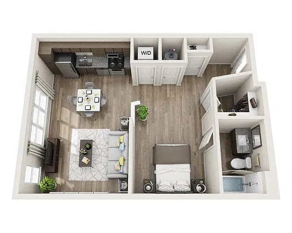 Floor plan Studio S3
