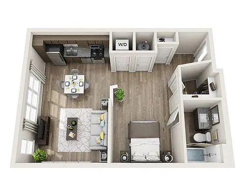 Floor plan Studio S3