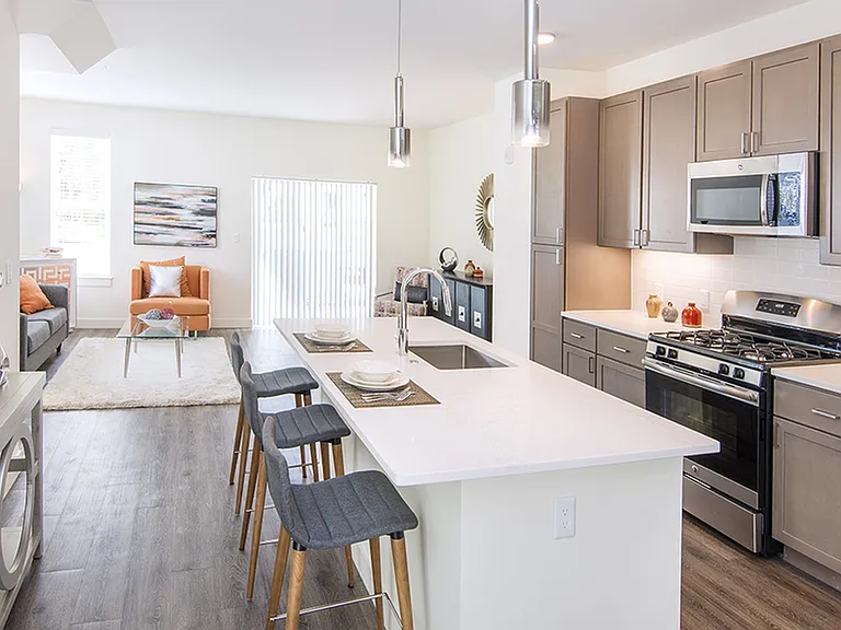 Open Floor Plans and Designer Finishes