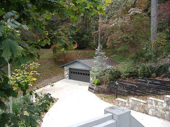View of extra detached garage