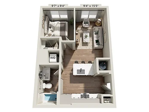 Floor plan A1