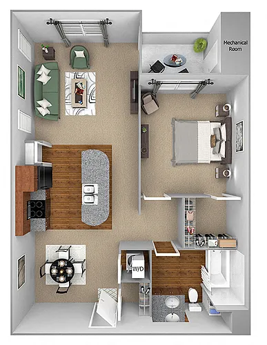 Floor plan A2 (Urban)