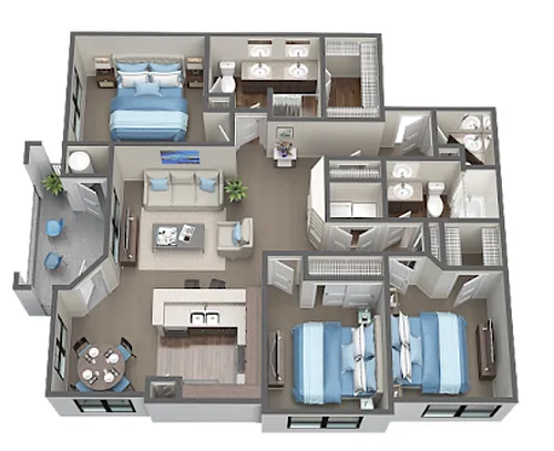 Floor plan C1