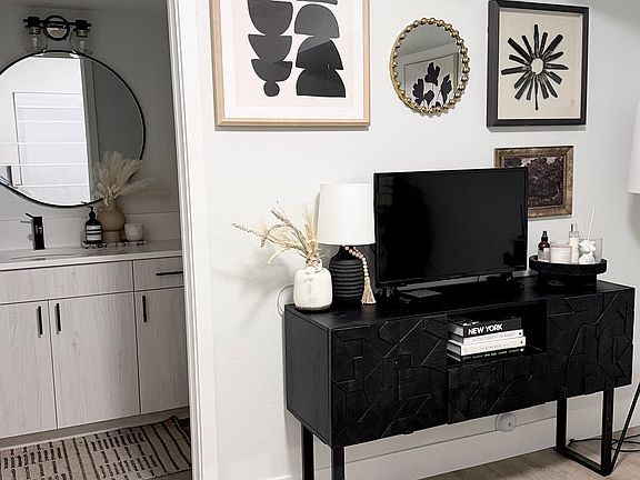 First floor bedroom and bathroom