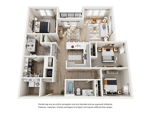 Floor plan C1