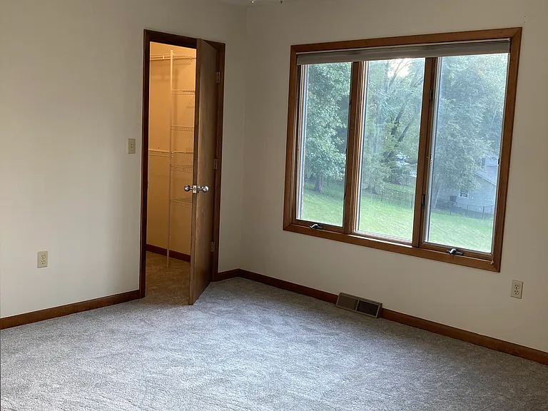 Upstairs Bedroom #2 with walk-in closet.