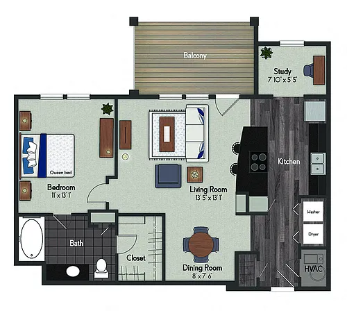 Floor plan Vinton