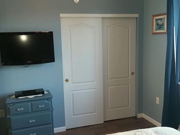 Ample closet space