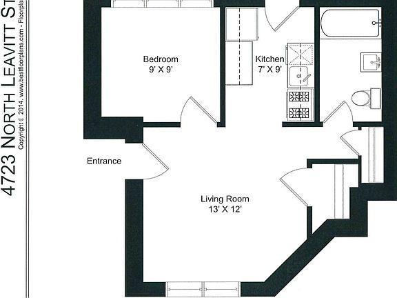 3rd image of 4713 N Leavitt St #2D