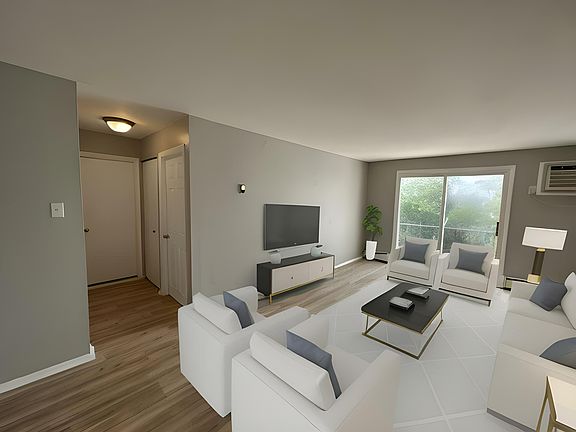 Virtually Staged Living Room