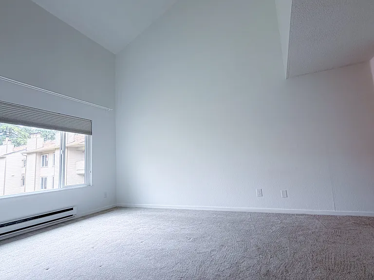 Master Bedroom with vaulted ceiling