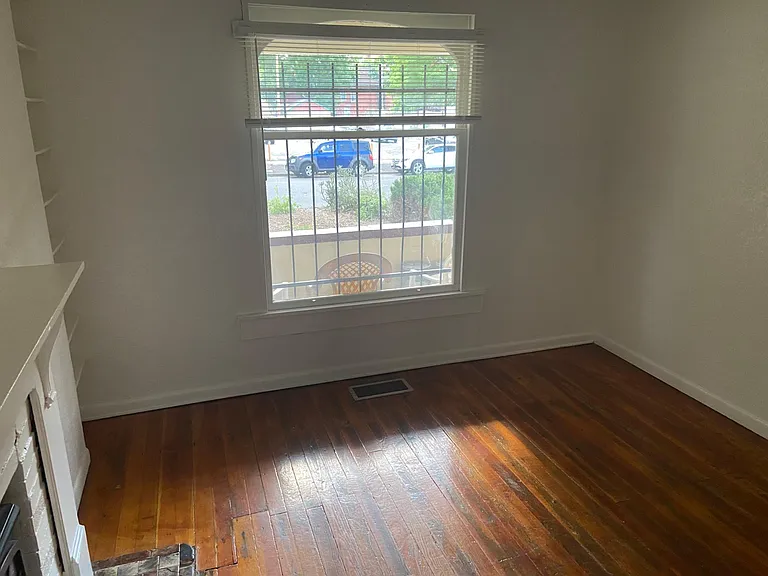front room front window