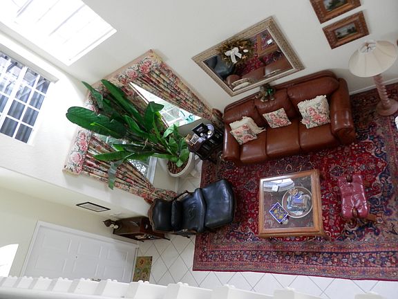 VIEW OF LIVING ROOMFROM LOFT