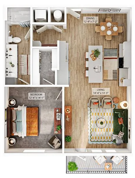 Floor plan A8