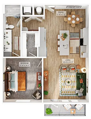 Floor plan A8