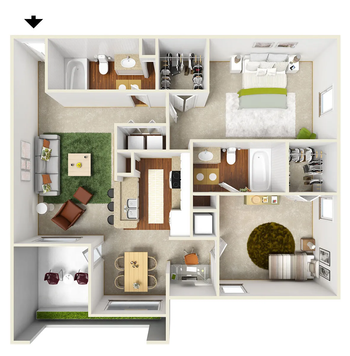 Floor plan Durango