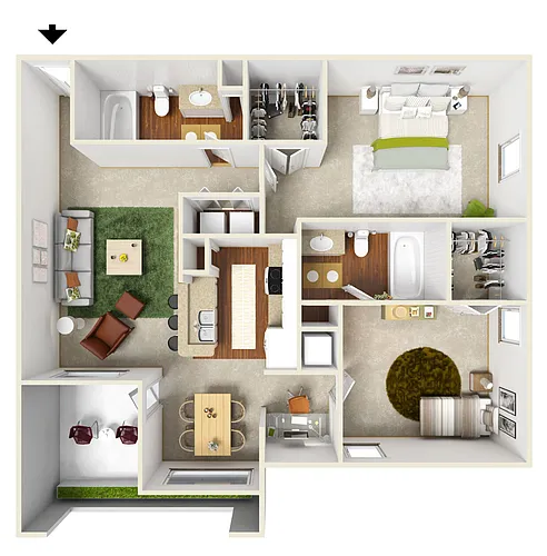 Floor plan Durango