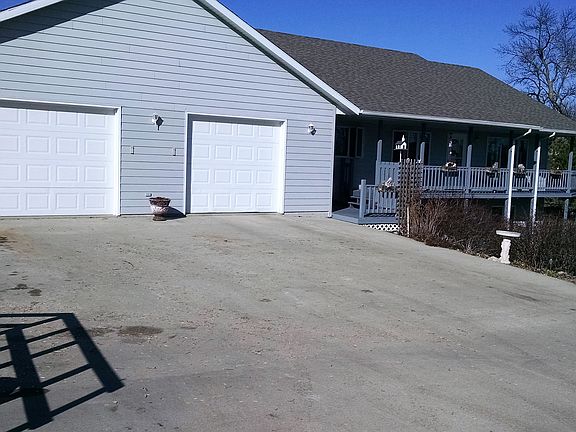 View from driveway