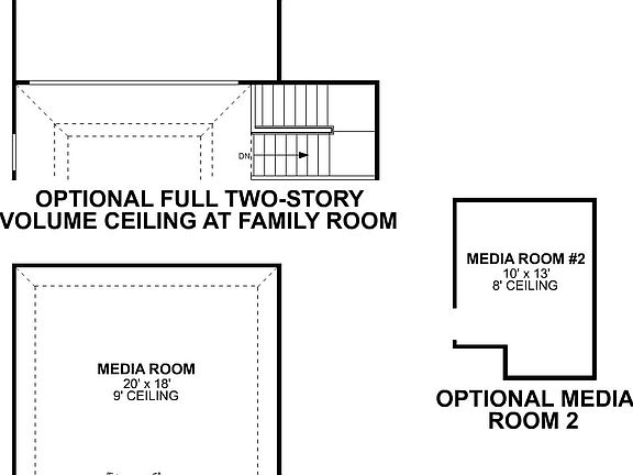 Frontier Second Floor Options
