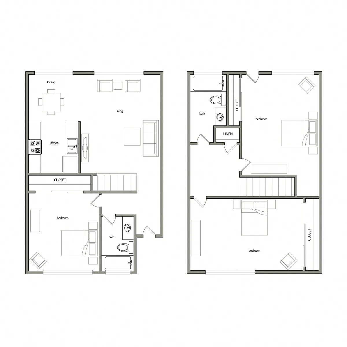 Floor plan Sevilla