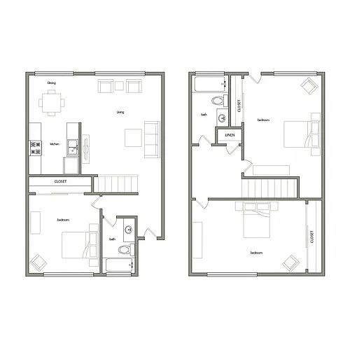 Floor plan Sevilla