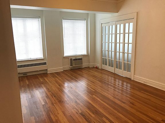 Living room view 2, ac wall unit